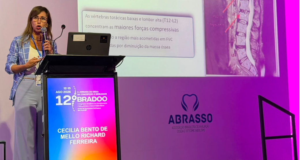 Ortopedista da OrtoCenter palestrante no Congresso Brasileiro de Densitometria, Osteoporose e Osteometabolismo